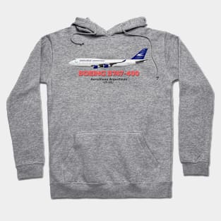 Boeing B747-400 - Aerolineas Argentinas Hoodie